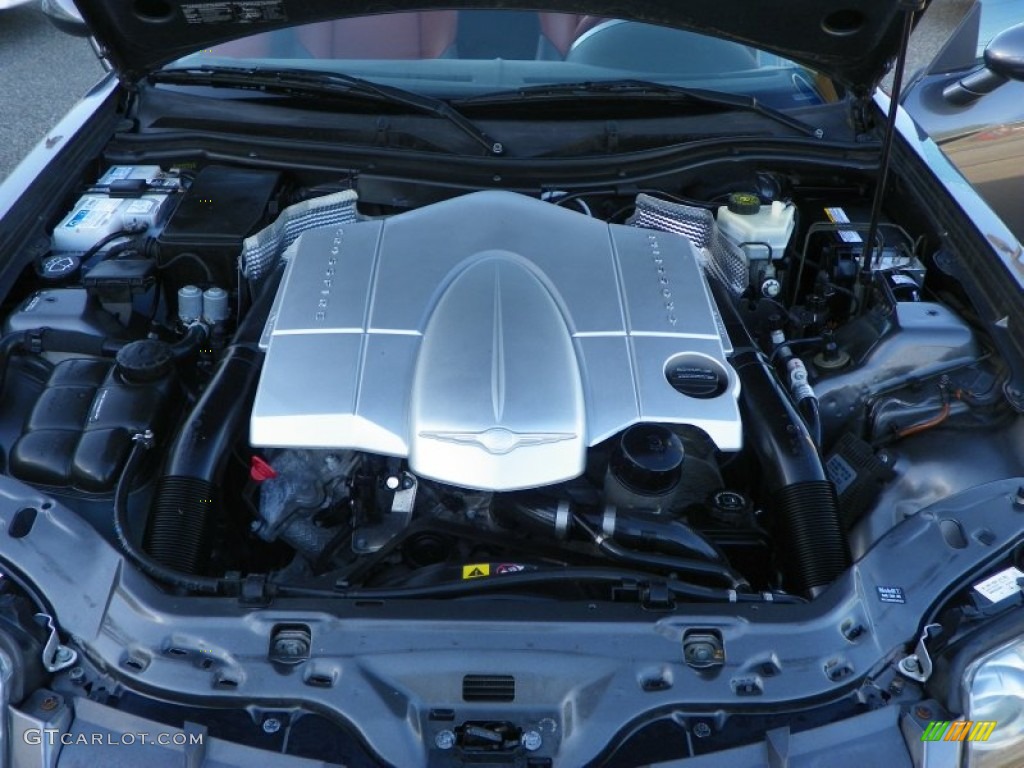 2005 Chrysler Crossfire Limited Roadster 3.2 Liter SOHC 18-Valve V6 Engine Photo #50076754