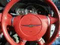 Dark Slate Grey/Cedar 2005 Chrysler Crossfire Limited Roadster Steering Wheel