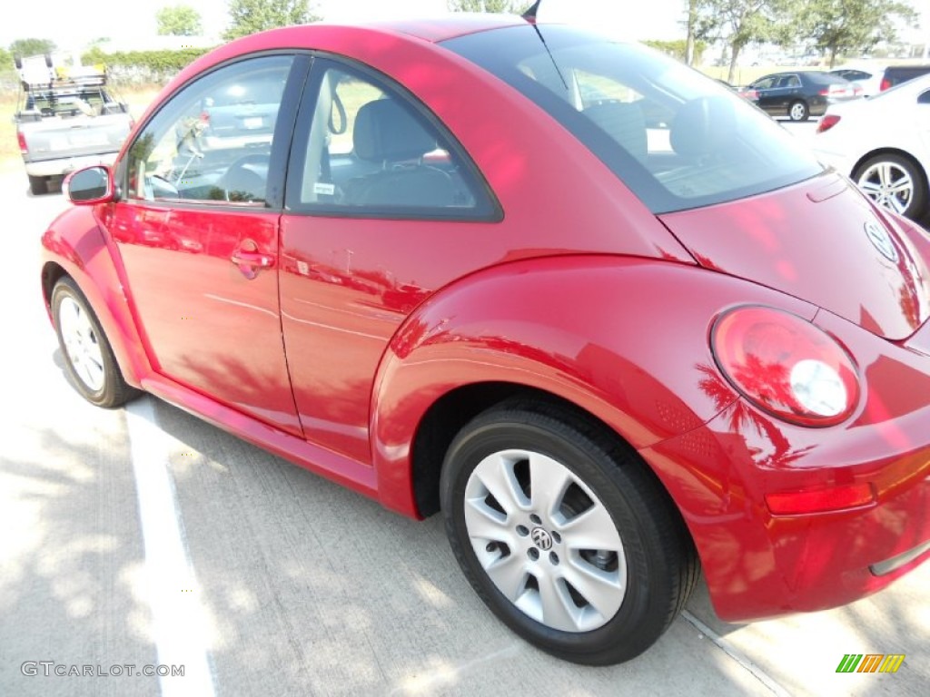 2009 New Beetle 2.5 Coupe - Salsa Red / Black photo #5