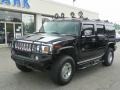 2004 Black Hummer H2 SUV  photo #1