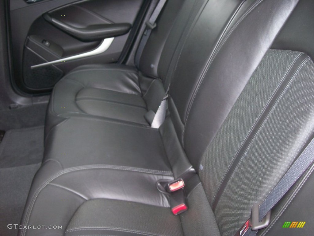 Ebony Interior 2008 Cadillac CTS Sedan Photo #50077291