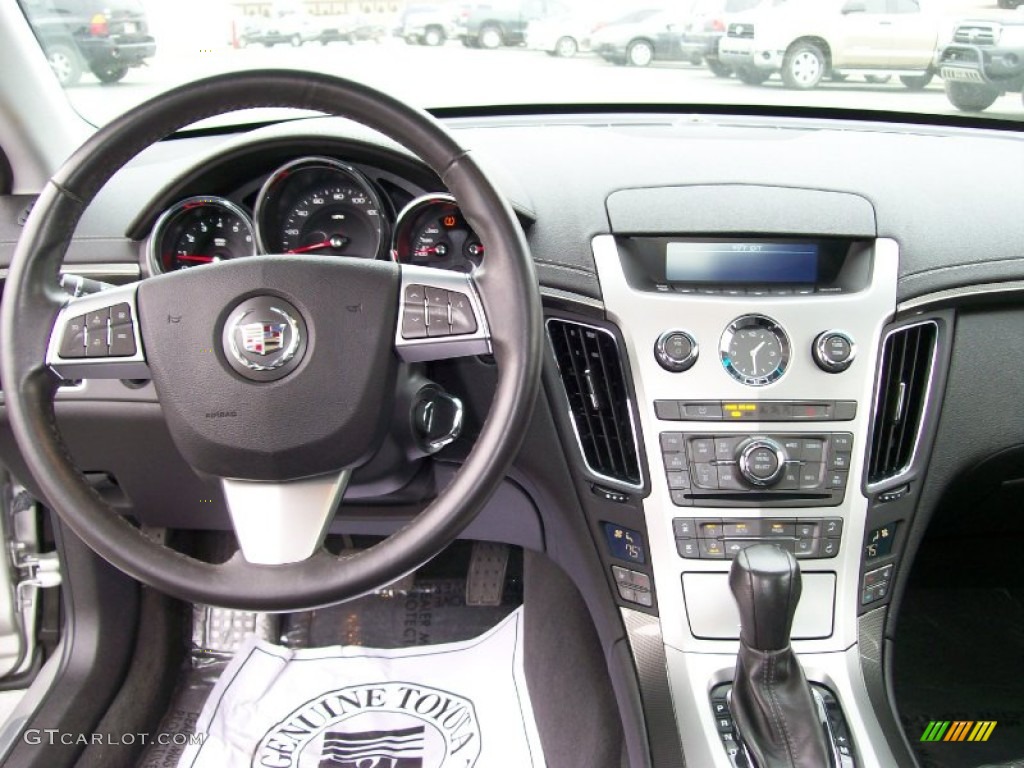 2008 Cadillac CTS Sedan Ebony Dashboard Photo #50077303
