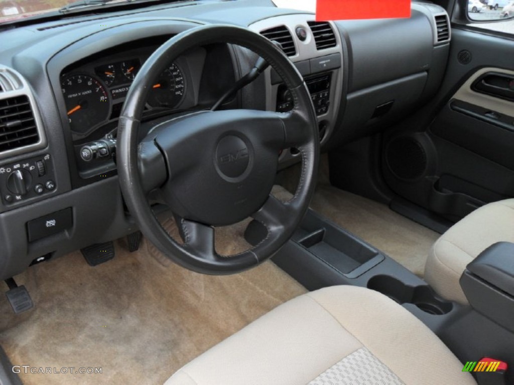 2006 GMC Canyon SLE Crew Cab Interior Color Photos