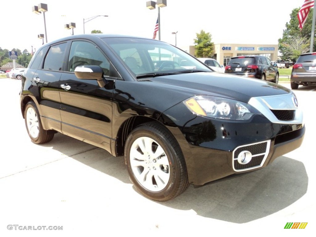 2011 RDX Technology - Crystal Black Pearl / Taupe photo #2