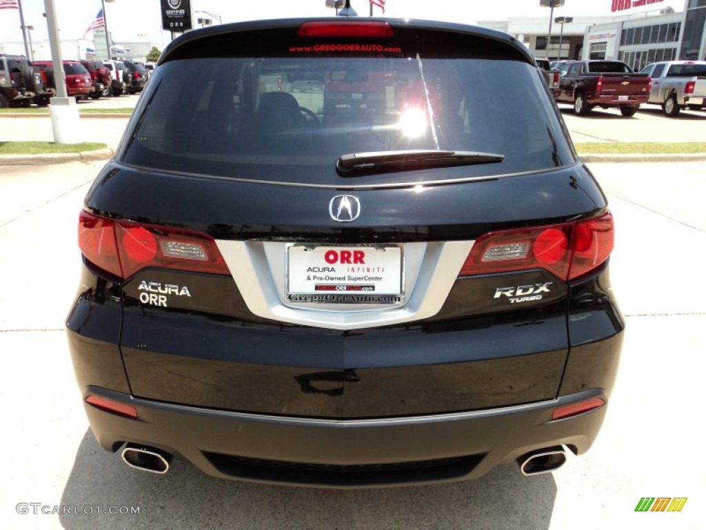 2011 RDX Technology - Crystal Black Pearl / Taupe photo #6