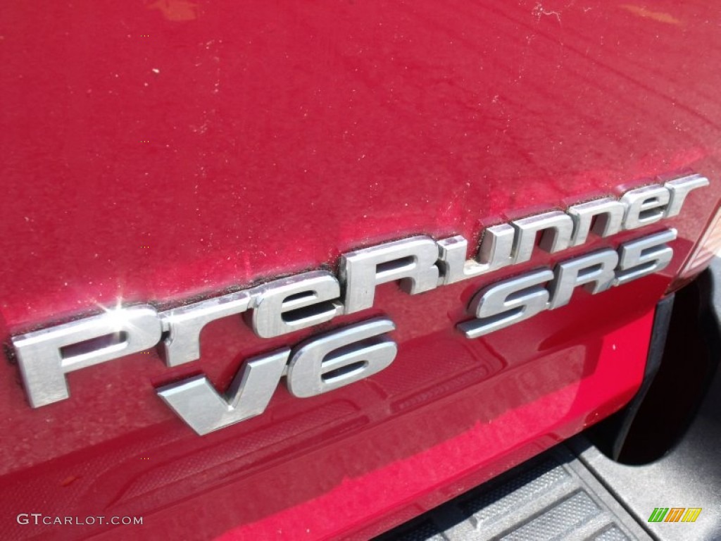 2006 Tacoma V6 PreRunner TRD Sport Double Cab - Radiant Red / Graphite Gray photo #14