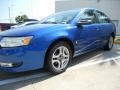 2003 Bright Blue Saturn ION 3 Sedan  photo #3