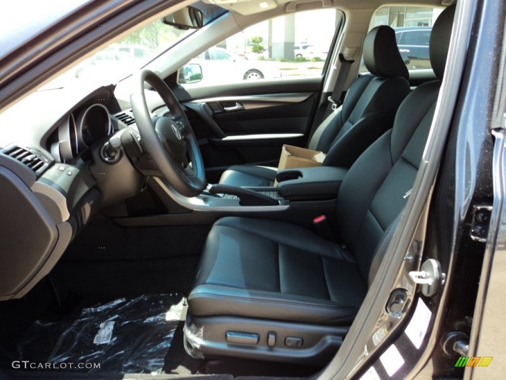 Ebony Interior 2012 Acura TL 3.5 Technology Photo #50078578