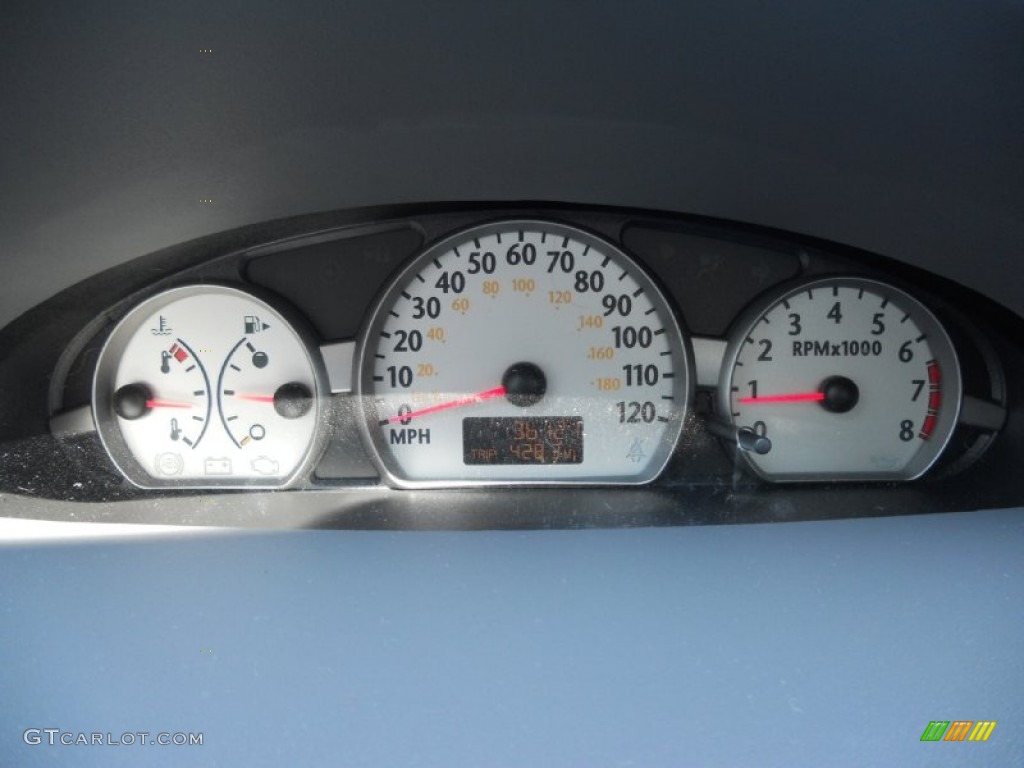 2003 Saturn ION 3 Sedan Gauges Photo #50078605