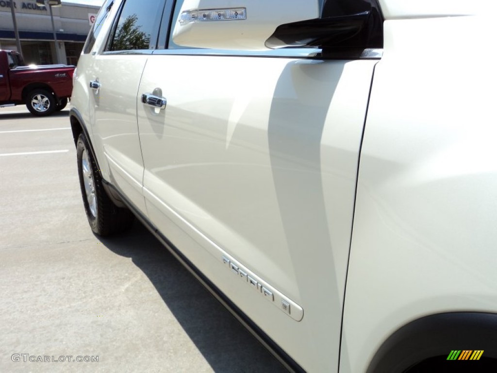 2007 Acadia SLT - White Diamond Metallic / Titanium photo #10