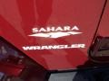 2010 Red Rock Crystal Pearl Jeep Wrangler Sahara 4x4  photo #9