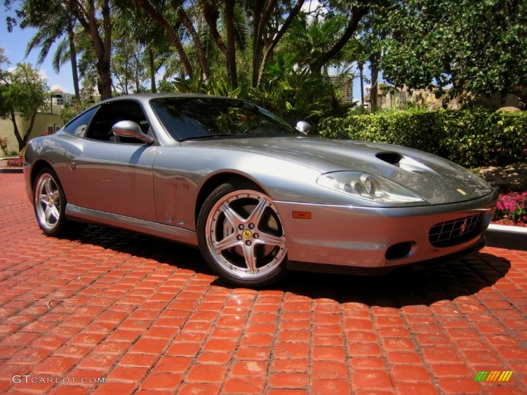 Grigio Titanio Metallic (Grey) 2004 Ferrari 575M Maranello F1 Exterior Photo #50079508