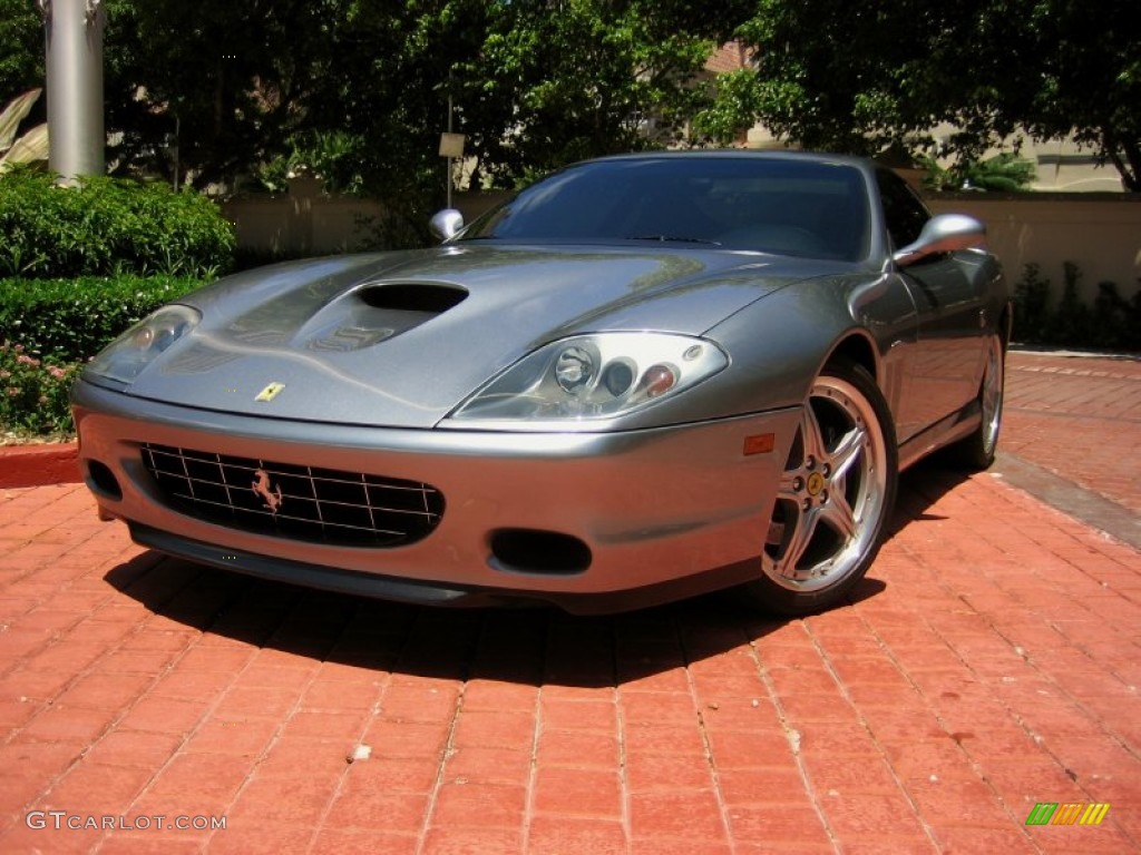 Grigio Titanio Metallic (Grey) 2004 Ferrari 575M Maranello F1 Exterior Photo #50079529