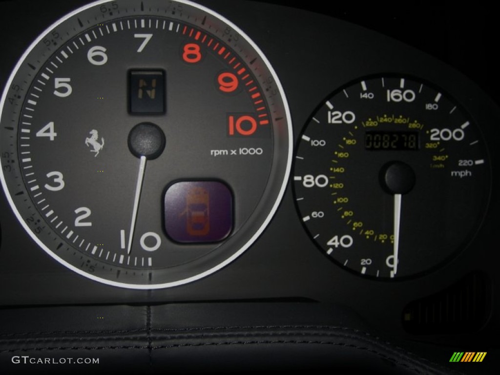 2004 Ferrari 575M Maranello F1 Gauges Photo #50079850
