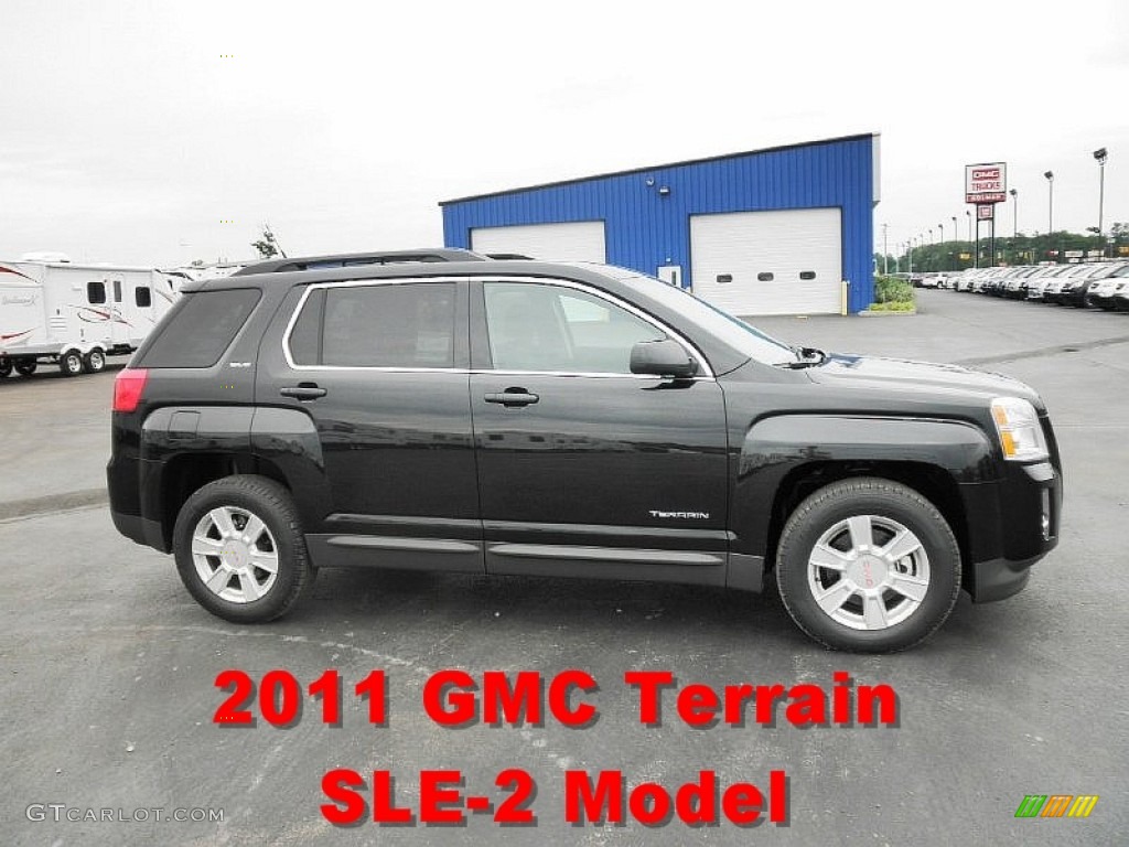 Carbon Black Metallic GMC Terrain