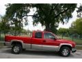 2004 Victory Red Chevrolet Silverado 1500 Z71 Extended Cab 4x4  photo #10