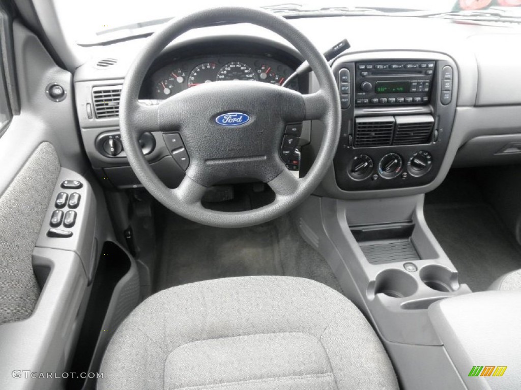2005 Ford Explorer XLS 4x4 Graphite Dashboard Photo #50081116