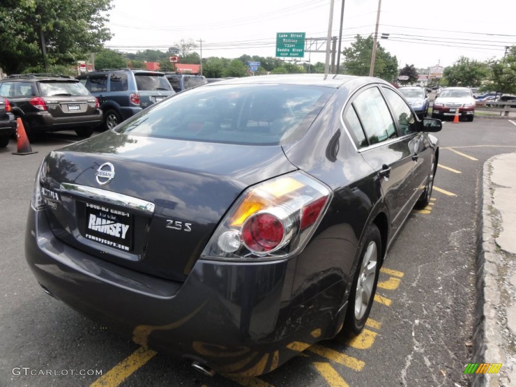 2008 Altima 2.5 S - Dark Slate Metallic / Charcoal photo #7