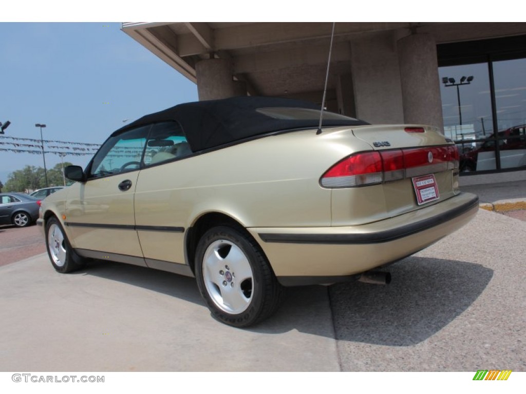 1998 900 SE Turbo Convertible - Golden Sand / Sand Beige photo #4