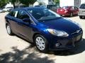 2012 Kona Blue Metallic Ford Focus SE Sedan  photo #3