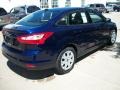 2012 Kona Blue Metallic Ford Focus SE Sedan  photo #5