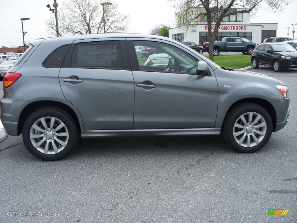 Mercury Gray 2011 Mitsubishi Outlander Sport SE 4WD Exterior Photo #50083589