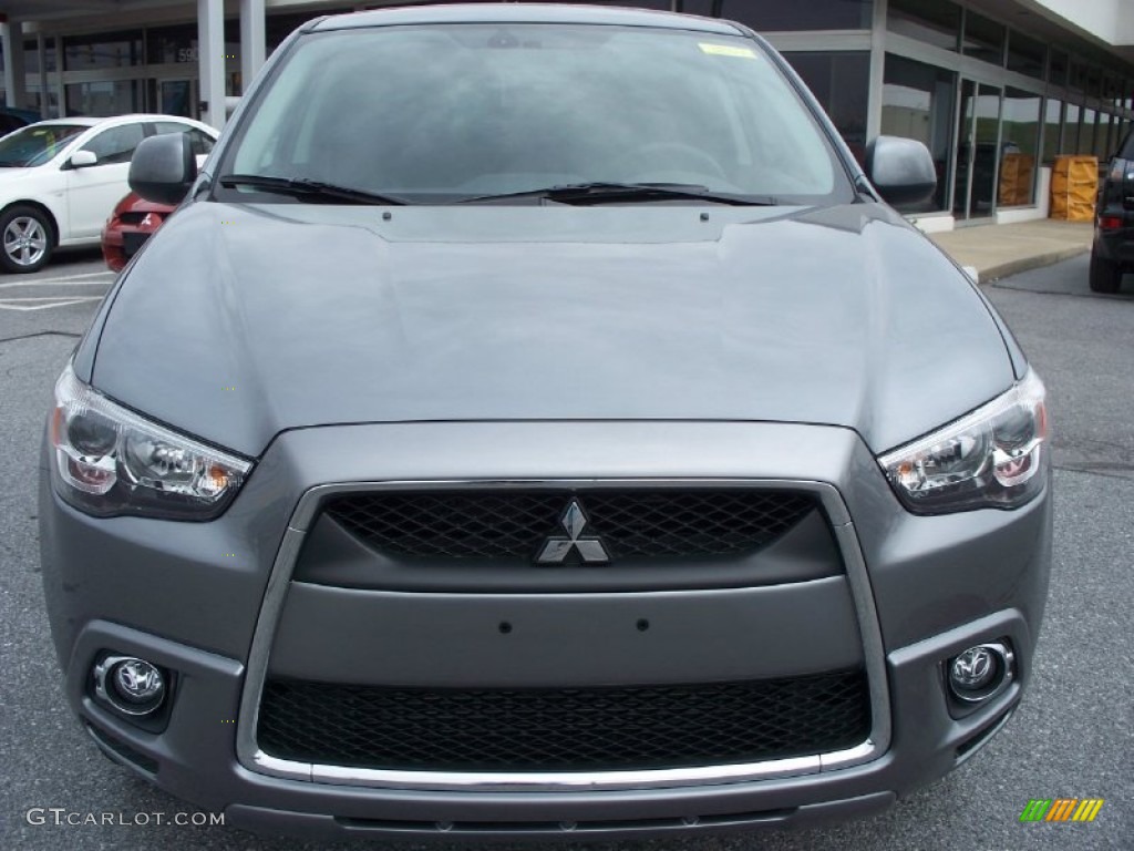 Mercury Gray 2011 Mitsubishi Outlander Sport SE 4WD Exterior Photo #50083601