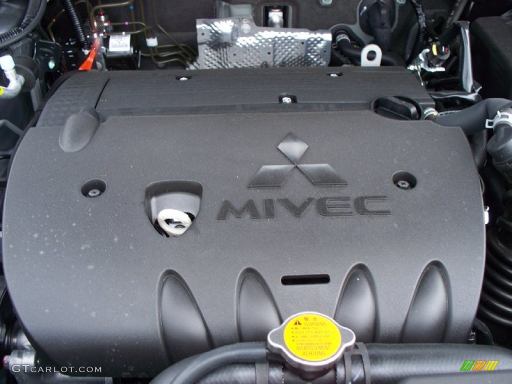 2011 Mitsubishi Outlander Sport SE 4WD 2.0 Liter DOHC 16-Valve MIVEC 4 Cylinder Engine Photo #50083706