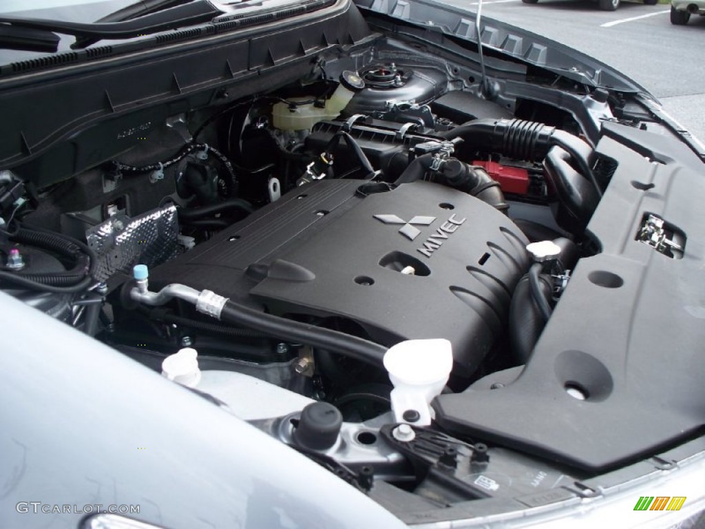 2011 Mitsubishi Outlander Sport SE 4WD 2.0 Liter DOHC 16-Valve MIVEC 4 Cylinder Engine Photo #50083712