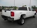 Summit White - Sierra 3500HD SLT Crew Cab 4x4 Dually Photo No. 4