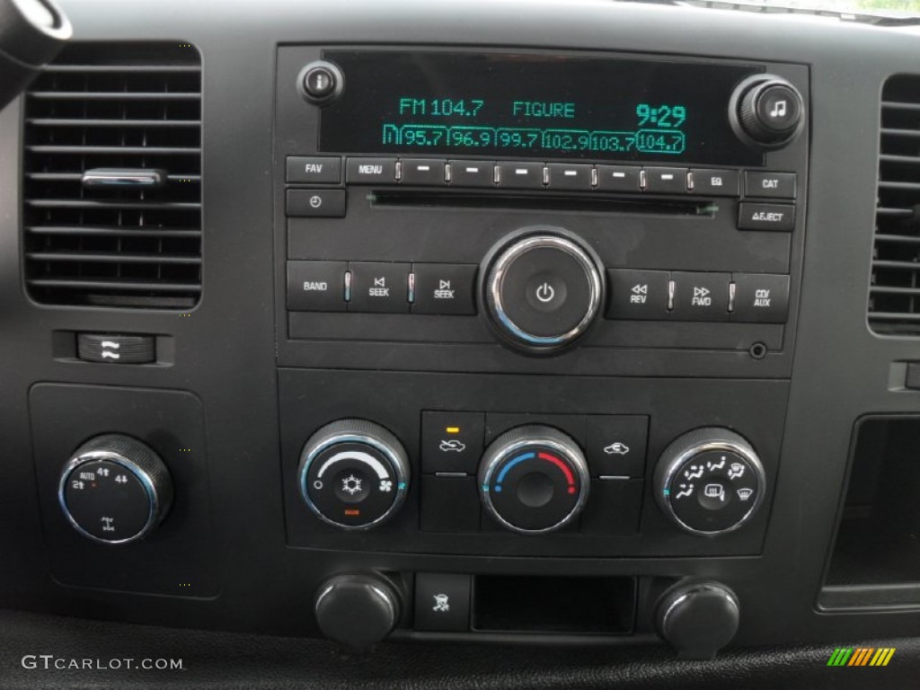 2009 Silverado 1500 LT Crew Cab 4x4 - Silver Birch Metallic / Ebony photo #11