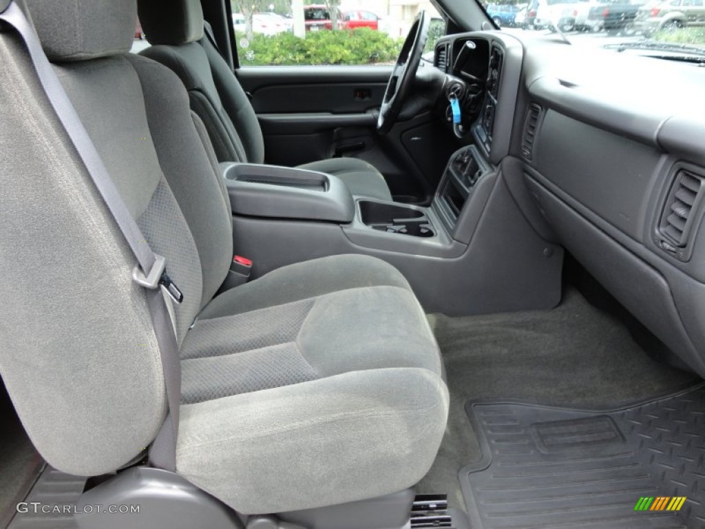 2004 Silverado 1500 LS Extended Cab - Silver Birch Metallic / Dark Charcoal photo #13