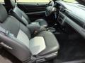 Dark Slate Gray 2004 Chrysler Sebring GTC Convertible Interior Color