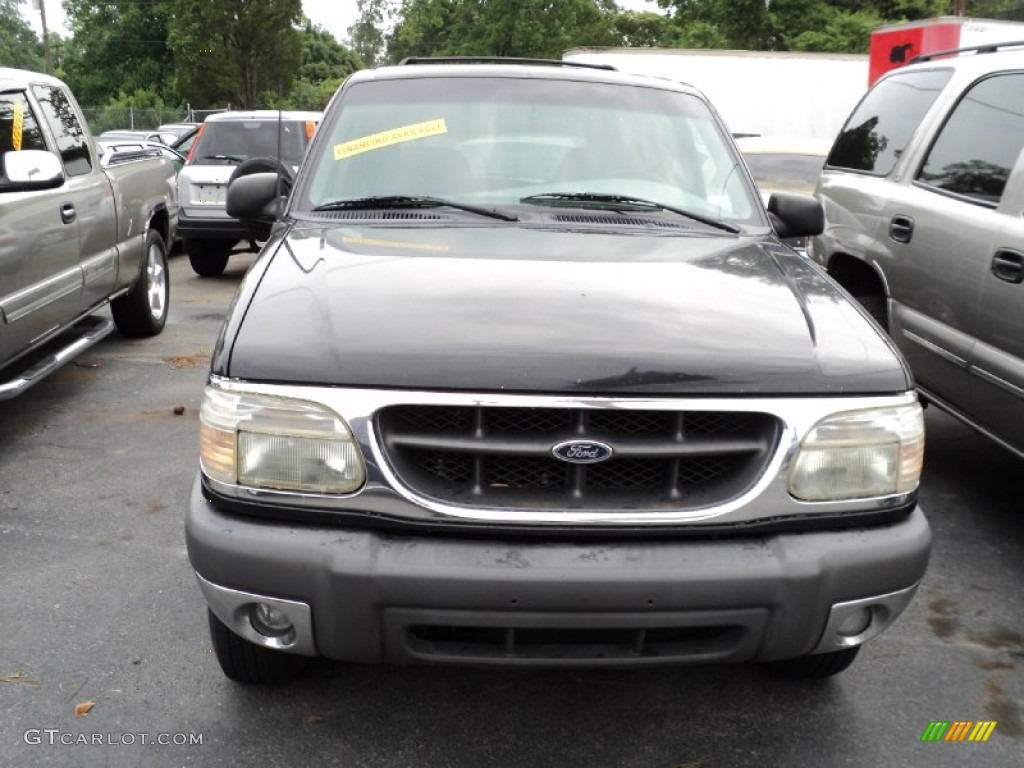 1999 Explorer XLT AWD - Black Clearcoat / Medium Graphite Grey photo #1