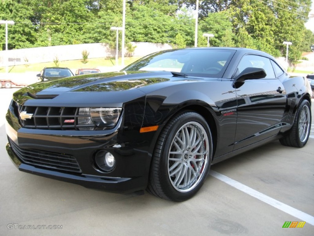 Black 2010 Chevrolet Camaro SS Hennessey HPE600 Supercharged Coupe Exterior Photo #50086914