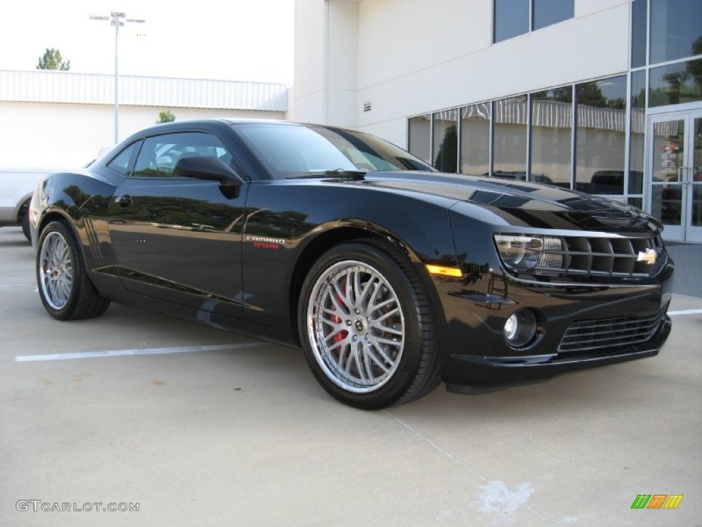 Black 2010 Chevrolet Camaro SS Hennessey HPE600 Supercharged Coupe Exterior Photo #50087061
