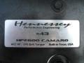 2010 Chevrolet Camaro SS Hennessey HPE600 Supercharged Coupe Badge and Logo Photo