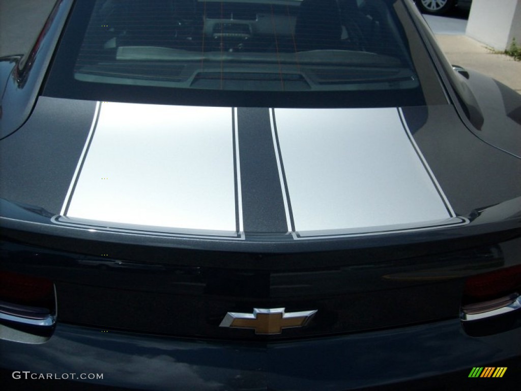 2011 Camaro LT/RS Coupe - Cyber Gray Metallic / Gray photo #9