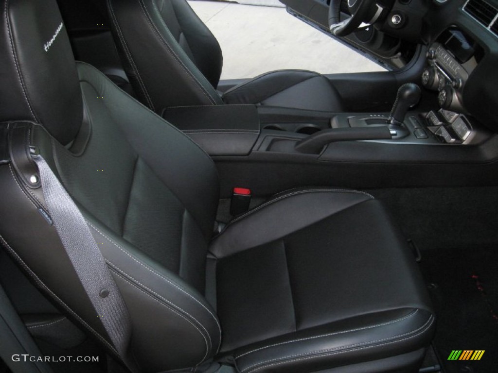 Black Interior 2010 Chevrolet Camaro SS Hennessey HPE600 Supercharged Coupe Photo #50087304