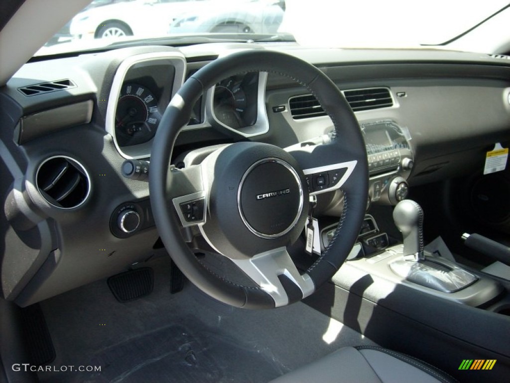 2011 Camaro LT/RS Coupe - Cyber Gray Metallic / Gray photo #13