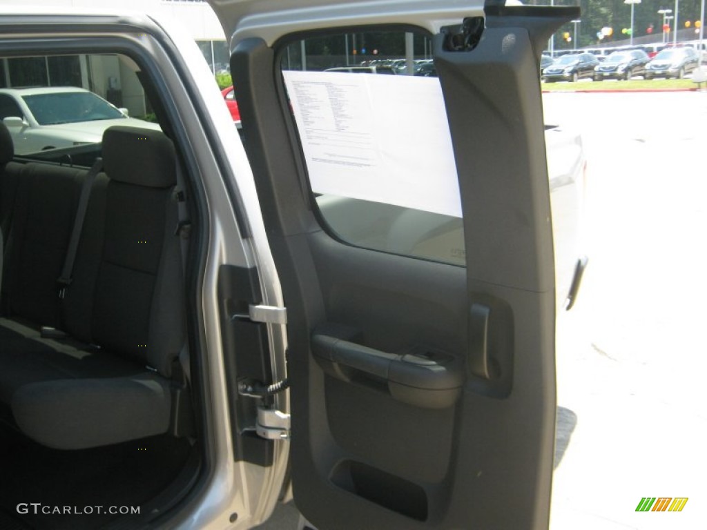 2009 Silverado 1500 LT Texas Edition Extended Cab - Silver Birch Metallic / Ebony photo #16