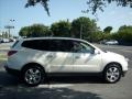 2011 White Diamond Tricoat Chevrolet Traverse LTZ  photo #6