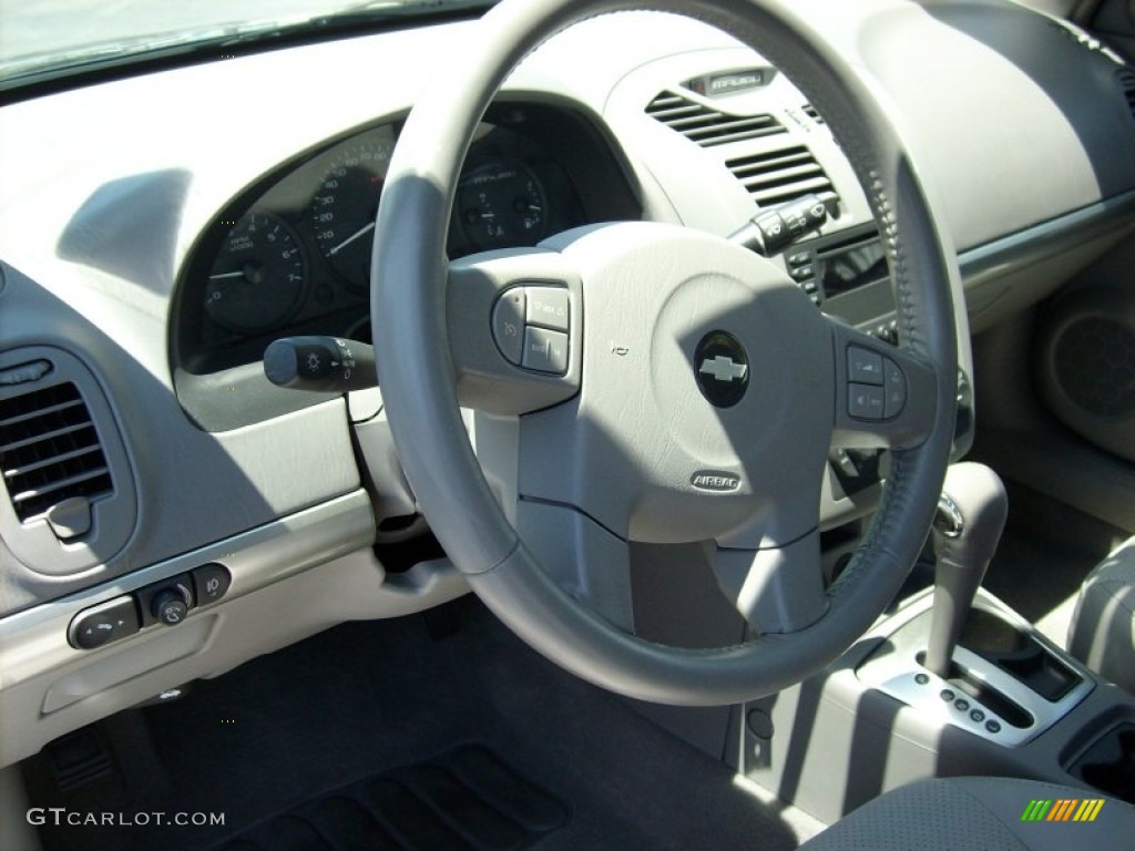 2005 Malibu LT V6 Sedan - Medium Gray Metallic / Gray photo #14