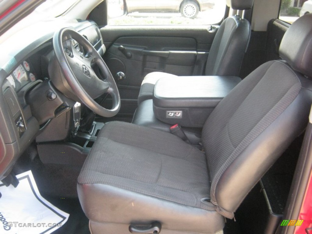 Dark Slate Gray Interior 2002 Dodge Ram 1500 ST Regular Cab Photo #50091033