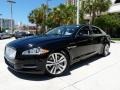 Ebony Black 2011 Jaguar XJ XJL Exterior