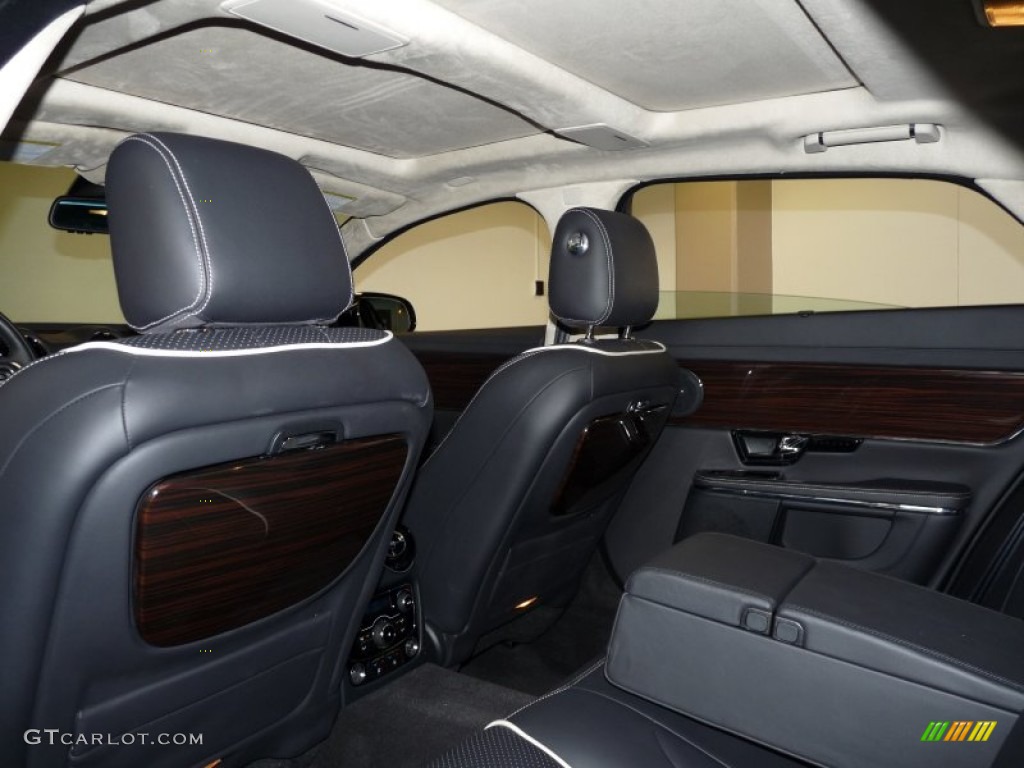 Jet Black/Jet Black Interior 2011 Jaguar XJ XJL Photo #50091366