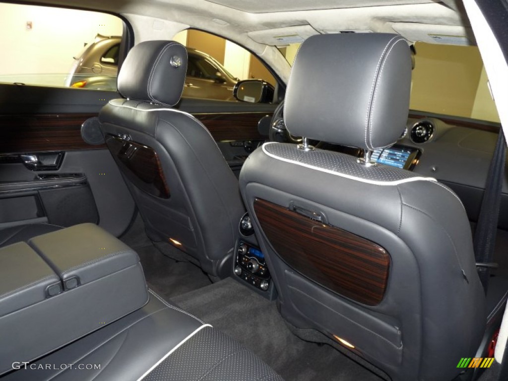 Jet Black/Jet Black Interior 2011 Jaguar XJ XJL Photo #50091411