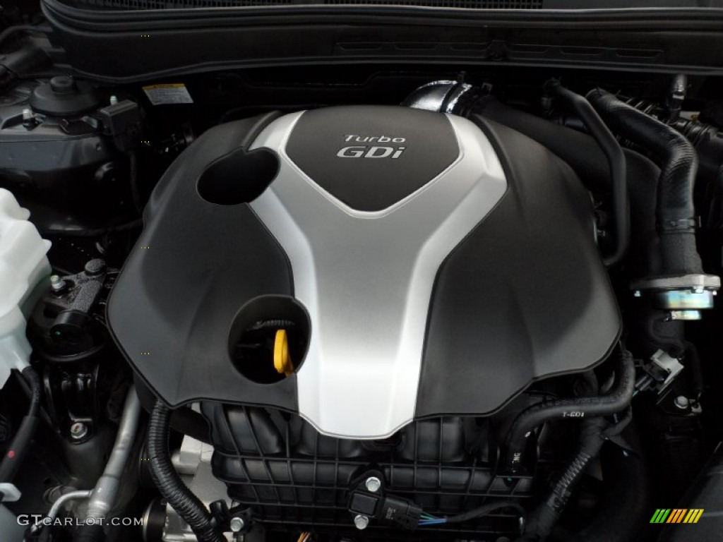 2011 Sonata Limited 2.0T - Midnight Black / Gray photo #18