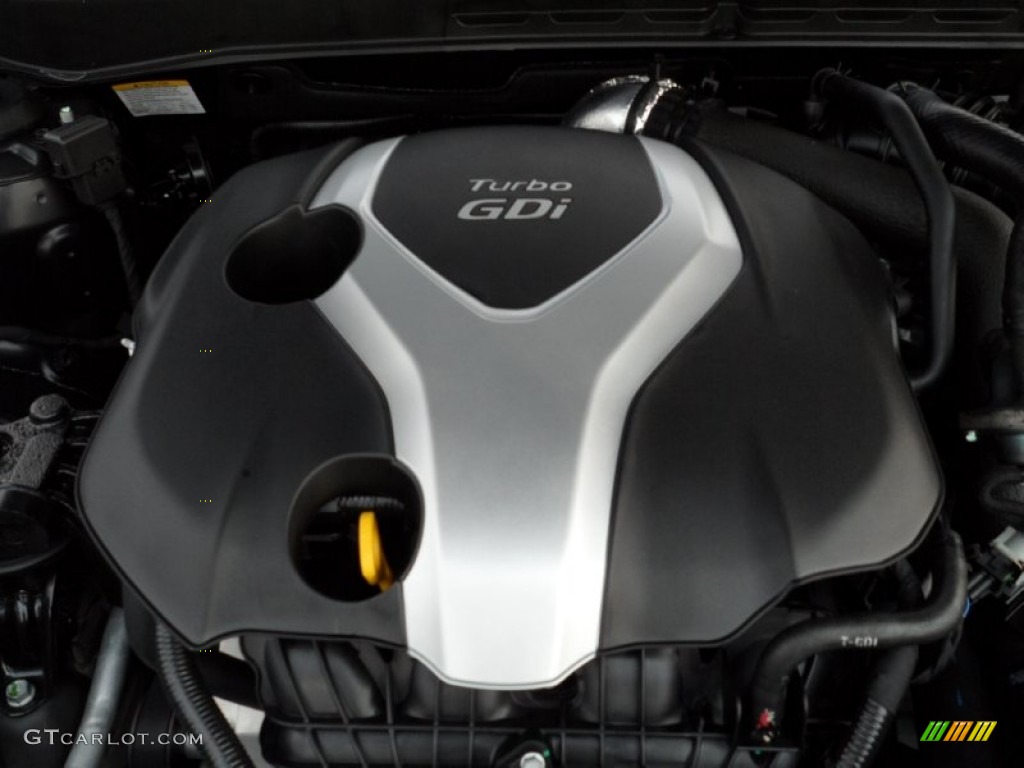 2011 Sonata Limited 2.0T - Midnight Black / Gray photo #20