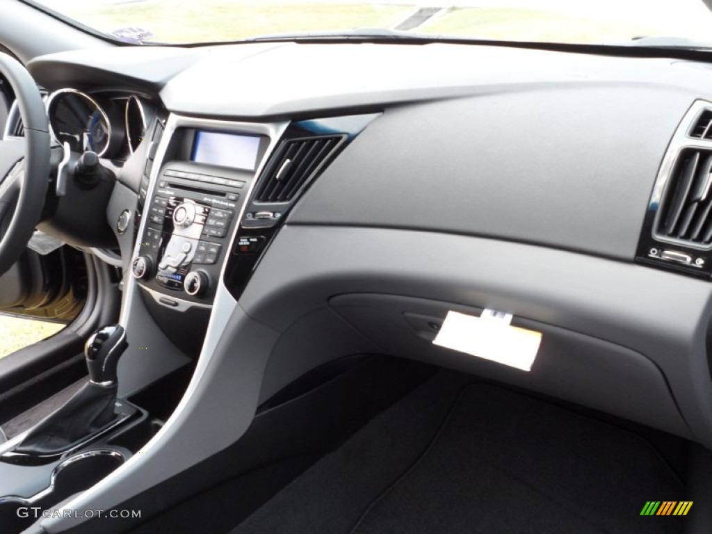 2011 Sonata Limited 2.0T - Midnight Black / Gray photo #21